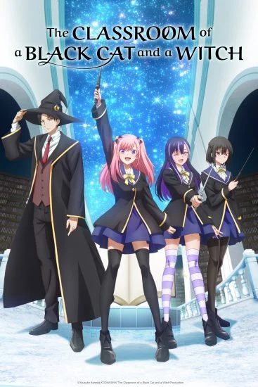 انمي The Classroom Of A Black Cat And A Witch الموسم الاول الحلقة 1 الاولي مترجمة